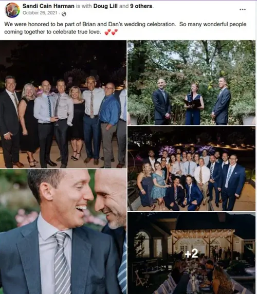 Brian Nietzel Same-Sex Wedding Collage - Encounter Today